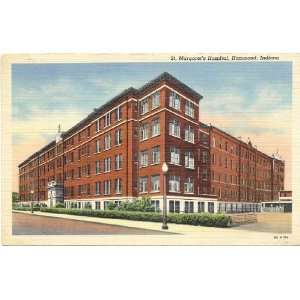 1940s Vintage Postcard St. Margarets Hospital   Hammond Indiana