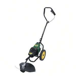   Cycle Gas Powered Dual Cut Wheeled String Trimmer Patio, Lawn