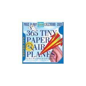  365 Tiny Paper Airplanes Page A Day 2009 Desk Calendar 