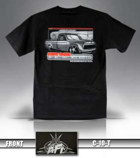 Aesthetic Finishers Chevy C 10 Pick up Hot Rod T Shirt  
