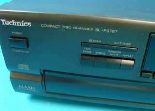 Technics SL PD787 5 Five CD Player Compact Disc Changer  