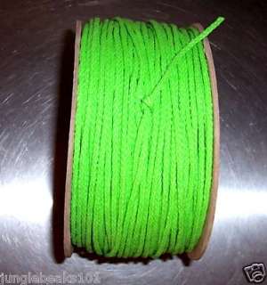 LIME GREEN POLY ROPE bird toy parts 4 parrots cages  
