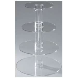   Cupcake and Dessert Tower   Clear Acrylic Cake Stand