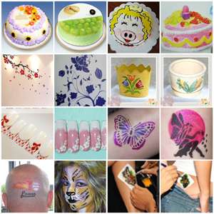 All Purpose Airbrush Compressor Paint Kit Makeup Hobby Tattoo Art Ink 