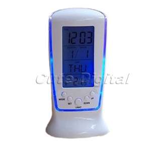 Digital LED Square Alarm clock calendar thermometer New  
