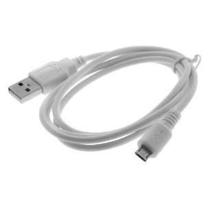   3ft. White Micro USB Cable for Alltel Samsung Gem i100 Electronics
