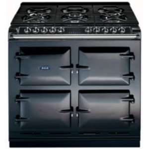   Series Cast Iron Dual Fuel Range   Natural Gas   Black: Appliances