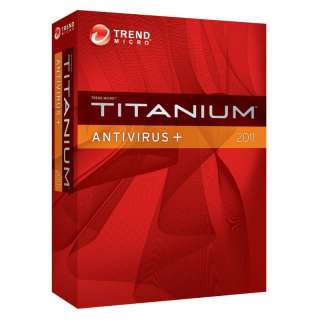 Trend Micro Titanium Antivirus Plus 2011   1 Licence   BRAND NEW 
