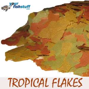Your Fish Tropical Flakes Aquarium Fish Food ONE LB  