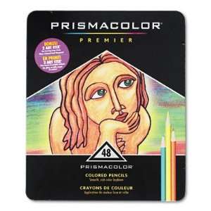  Prismacolor® Thick Lead Art Pencils, 48 Color Set 