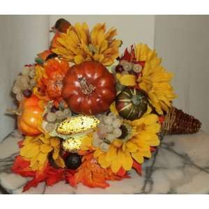  New Fall/Autumn Inspired Silk Floral Arrangement