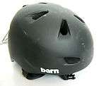 bern brentwood audio helmet matte black w black audio knit