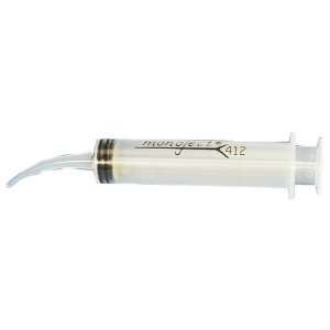  12 cc Disposable Syringe with Tapered Curved Tip Pet 