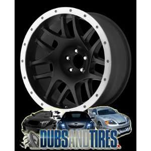   18x9 KMC XD SERIES wheels Bully Satin Black wheels rims: Automotive