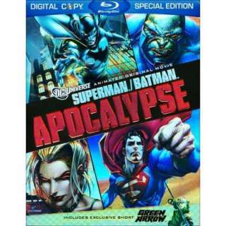 Superman/Batman: Apocalypse/Green Arrow (Blu ray) (Widescreen).Opens 