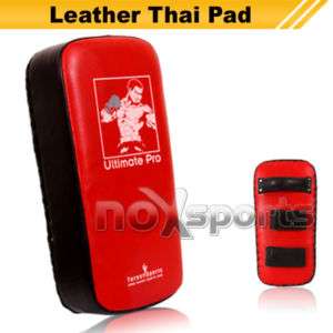 Leather Thai Pad Kickboxing Martial arts punching Pads  