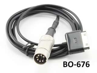   iPod/iPhone 30Pin to Din 7 Audio Cable for Bang Olufsen, BO 676  