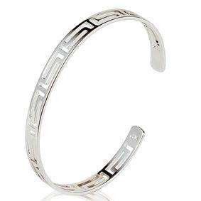 Vogue 18K White Gold Filled Women’s Classical Bangles B068  