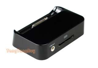 Black Dock Cradle Charging Station For Apple iPhone 4 4G  