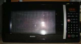 Kenmore Black TrueCookPlus 1.2 cu. ft. Microwave Oven Light Use  