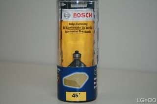 New Bosch 1/4 Carbide Chamfer Router Bit 85298MC  