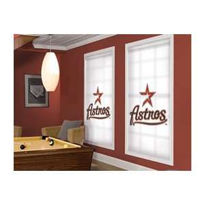  Houston Astros MLB Roller Window Shades up to 96 x 36 