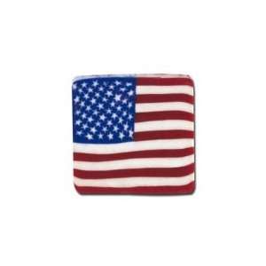    12mm American Flag Square Clay Beads Arts, Crafts & Sewing