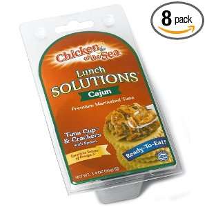 Chicken of the Sea Cajun Tuna Lunch Solutions, 3.4 Ounce Cups (Pack of 