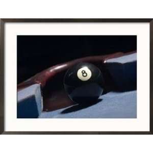  Eight Pole Beside Pool Table Pocket Framed Photographic 