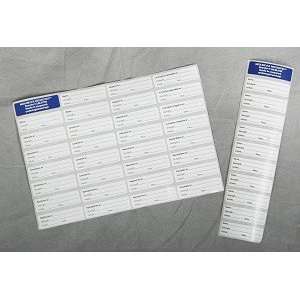   /sheet [Acsry To] 10 BLANK LABELS PER SHEET S see description