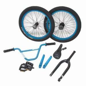  Stolen Sinner BMX Bike Parts Kit   Matte Blue Sports 