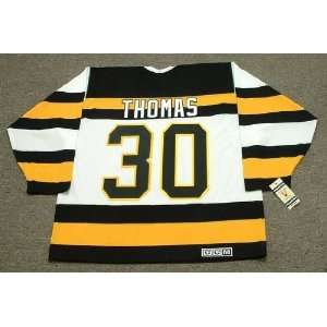  TIM THOMAS Boston Bruins 1992 CCM Vintage Throwback Home 