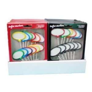  Buffet Markers Counter Display Case Pack 18 Everything 