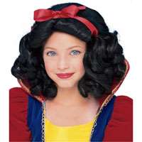 Child Std. Girls Snow White Wig   Princess Costume Wigs  