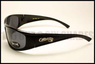 CHOPPERS Biker Smoke Lens Sunglasses for Men BLACK New  