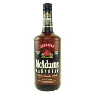  Mcadams Canadian Whiskey Ltr Grocery & Gourmet Food