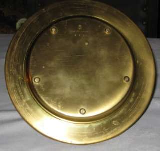 ANTIQUE LCT TIFFANY FURNACES FAVRILE BRONZE ART CHARGER PLATTER PLATE 