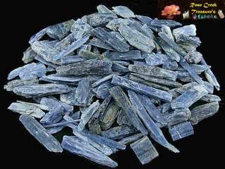 This sale is for a 1/2 pound of natural, blue Kyanite blades per lot.