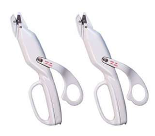 Lot of 2 QUICK CUT Cordless Power Scissors Sewing New  
