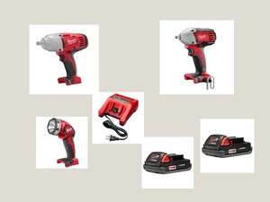 2696combo Milwaukee M18 Cordless 3 Tool Combo Kit NOW WITH LIGHTWEIGHT 