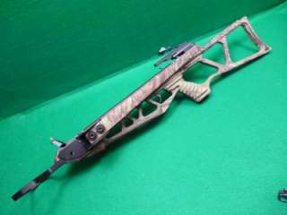 NEW 150 lb Camo Hunting Crossbow with Collapsible Limbs Extra Strings 