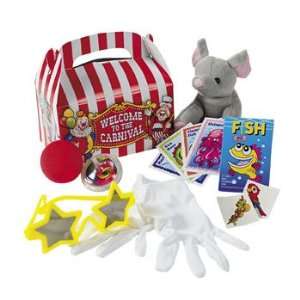 Big Top Filled Treat Box   Party Favor & Goody Bags & Filled Treat 