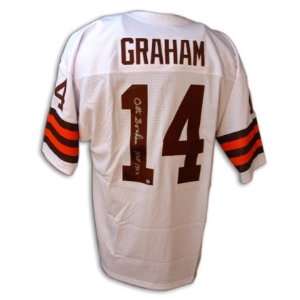    Otto Graham Signed Cleveland Browns t/b Jersey: Everything Else