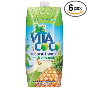 Vita Coco Coconut Water, Pineapple Grocery & Gourmet Food