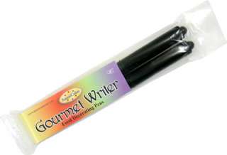   Gourmet Writer Food Decorating Pens. Black 680218999947  