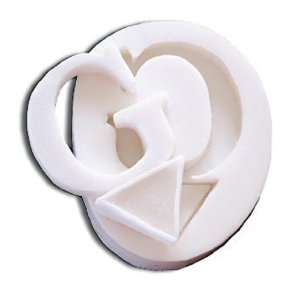 Paderno Composite Letter G Shaping Mold   2 X 1 3/8 