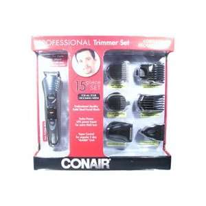 CONAIR Professional Cordless Rechargeable Trimmer 15 Piece Set (Model 