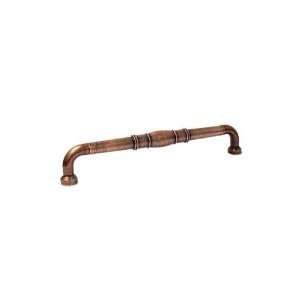   18 centers door pull in old english copper 19 o/a