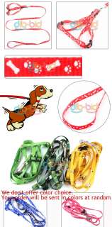New Pet Dog Doggie Puppy Pulling Harness Leash Rope #01  