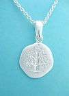 Sterling Silver Tree Of Life Charm Necklace 18 Inch New  